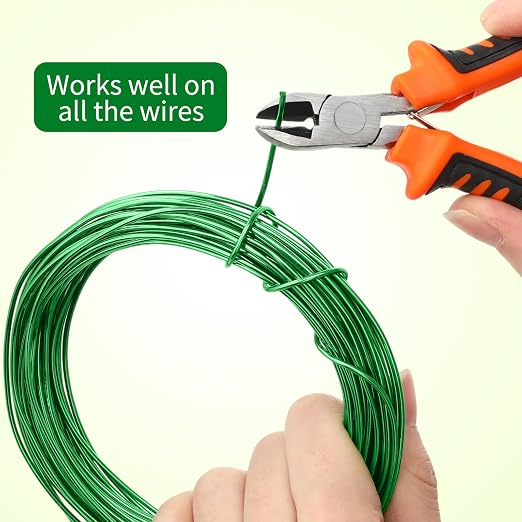 Mudder 5 Roll Aluminum Bonsai Training Wire Tree 1/1.5/2.0/2.5/3mm 118 Feet Total with Bonsai Wire Cutter Anodized Training for Holding Branches Small Trunks (Classic)