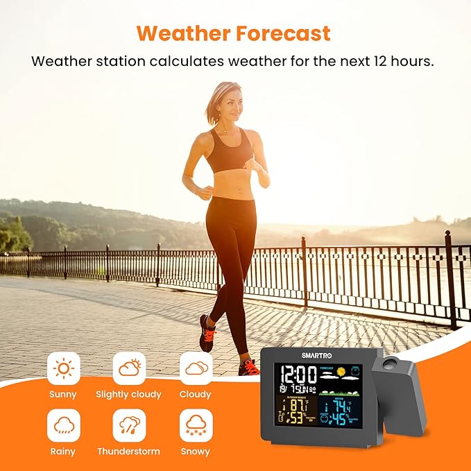 SMARTRO SC91 Projection Alarm Clock