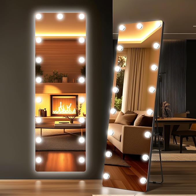 Kosmonia 56x18 Hollywood Full Length Mirror