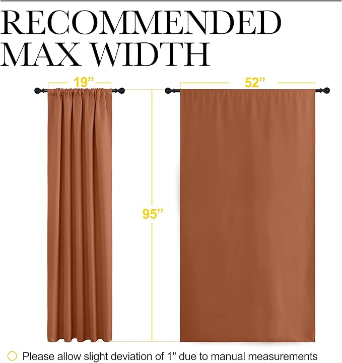 NICETOWN Blackout Curtains and Drapes