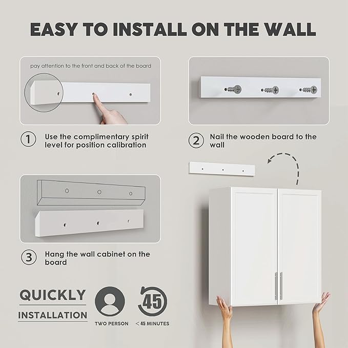 Furnaza Wall Storage Cabinets