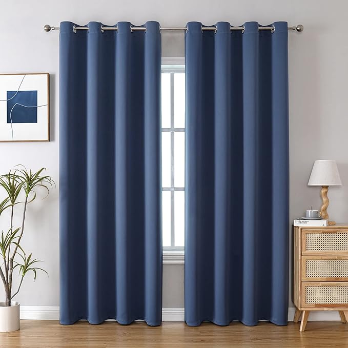 ChrisDowa Grommet Blackout Curtains