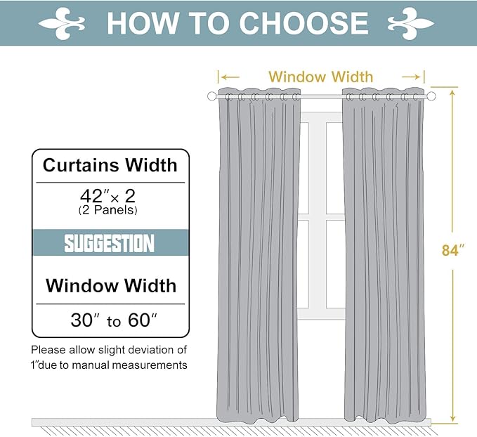 ChrisDowa Grommet Blackout Curtains
