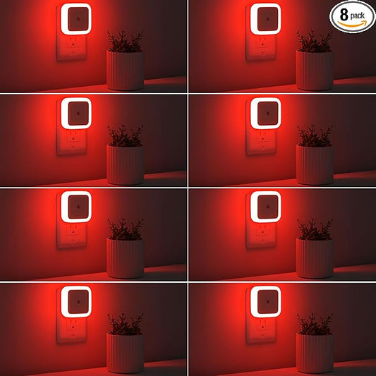 Sujeet Night Light, Night Lights Plug into Wall 8-Pack, Nightlight Plug in