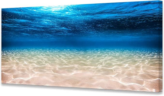 Cao Gen Decor Art-S00762 Print Artwork Blue Ocean Sea Wall Art Canvas Prints