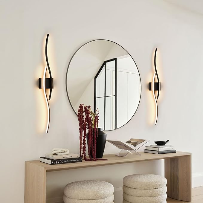 KARTOOSH Battery Operated Wall Sconces