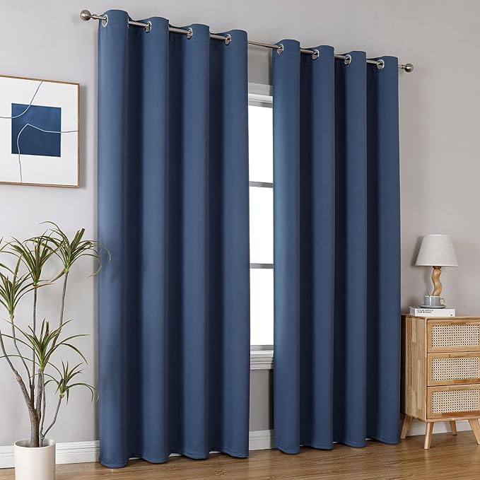 ChrisDowa Grommet Blackout Curtains