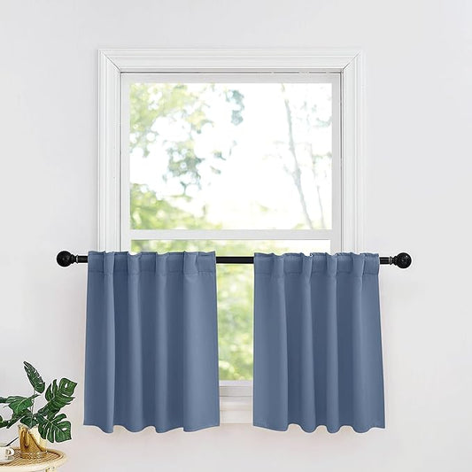 RYB HOME Small Window Curtains