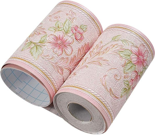 Creation Core 4.2x196.8 Waterproof Wallpaper Border 3D Pattern Wall Decor