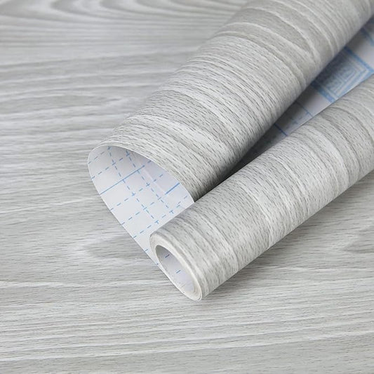 practicalWs Grey Wood Wallpaper 17.7''×787.4''