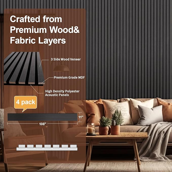 Yuzzy Wood Panels for Wall and Ceiling