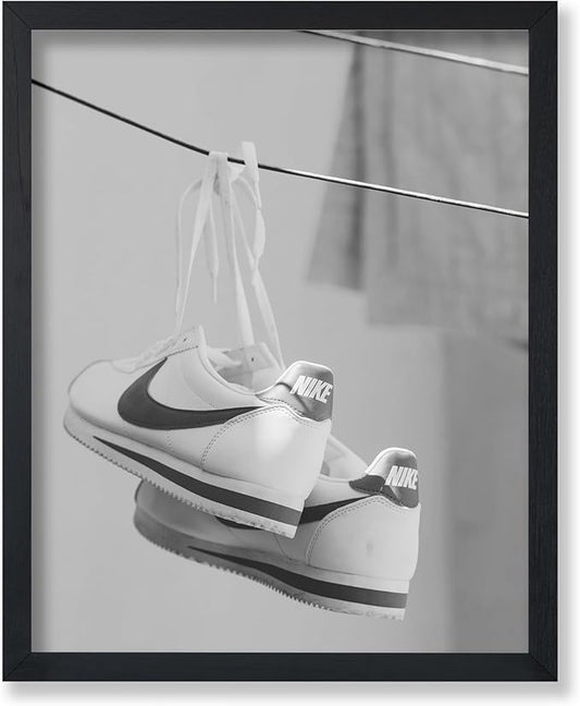 Poster Master Shoes in Clothesline Print