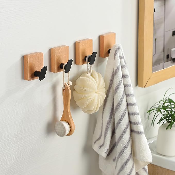 DELITON Towel Hooks Wall Mounted