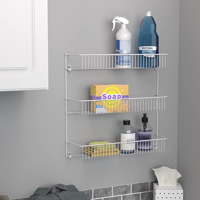 ClosetMaid 3-Tier Hanging Wall Mounted Metal Rack