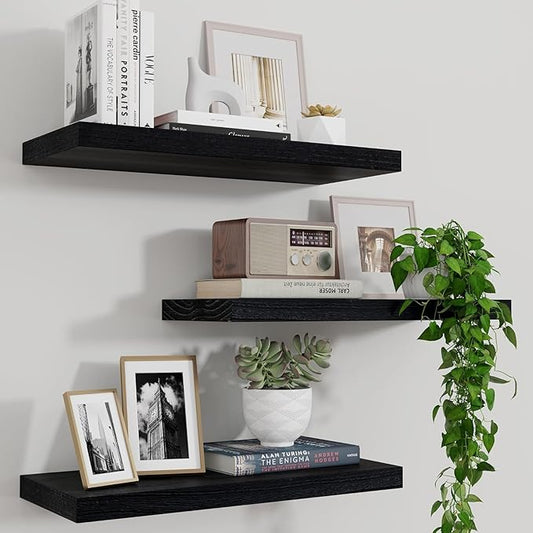 Marsmiles Wood Floating Shelves