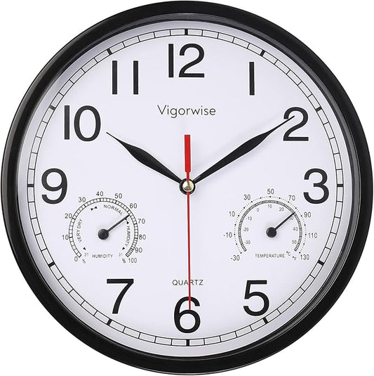 Wall Clock, Sweep Silent Movement Accurate Clocks