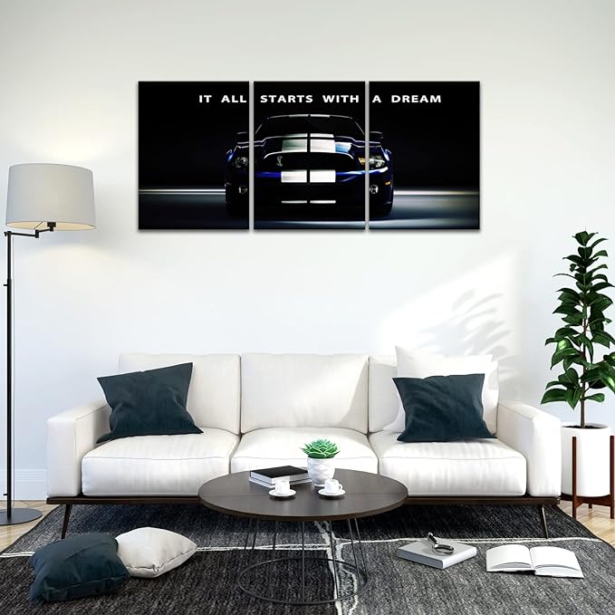 KAWAHONE Motivational Canvas Wall Art