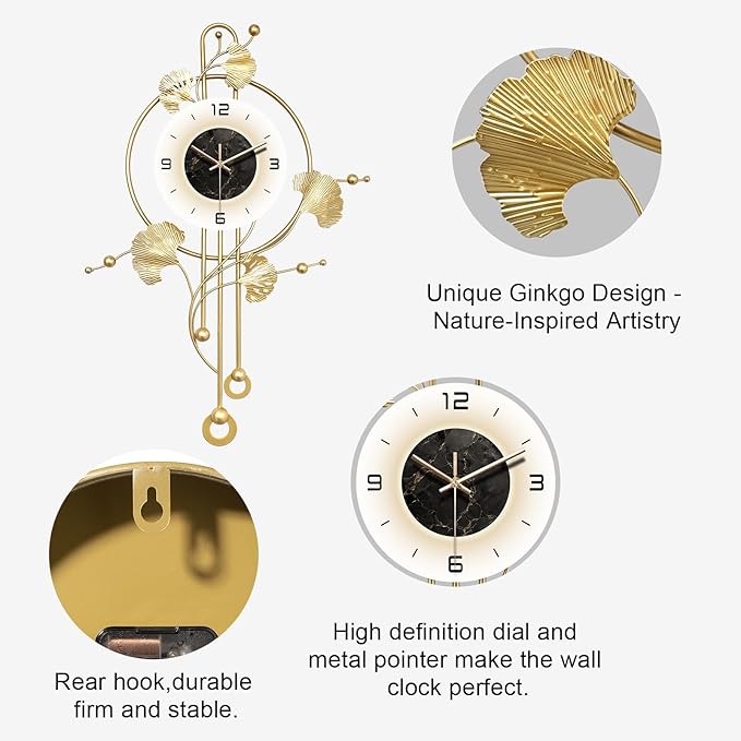 Wall Clock, Large Modern Wall Clock