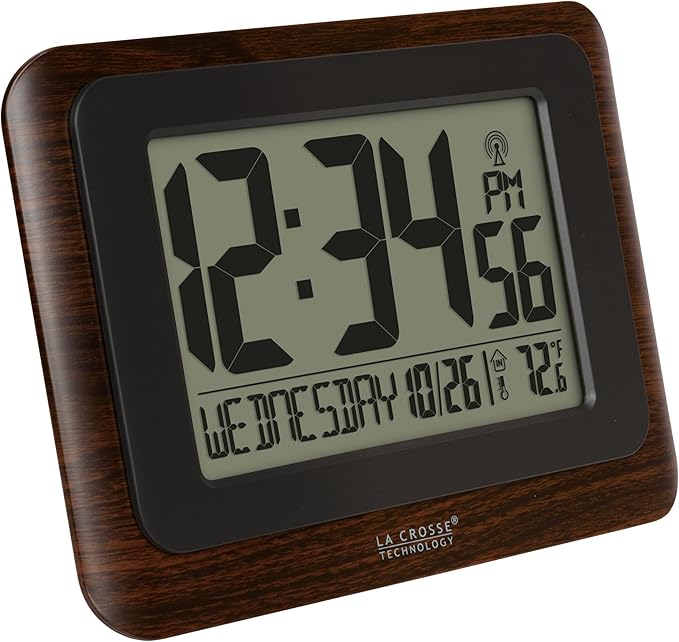 La Crosse Technology 513-17907-INT Digital Atomic Clock