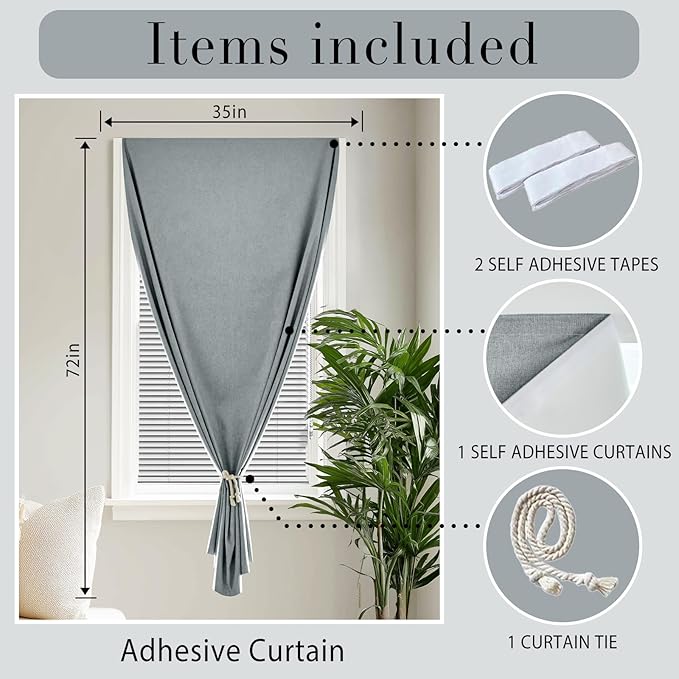 Magic Tape 100% Blackout Curtain