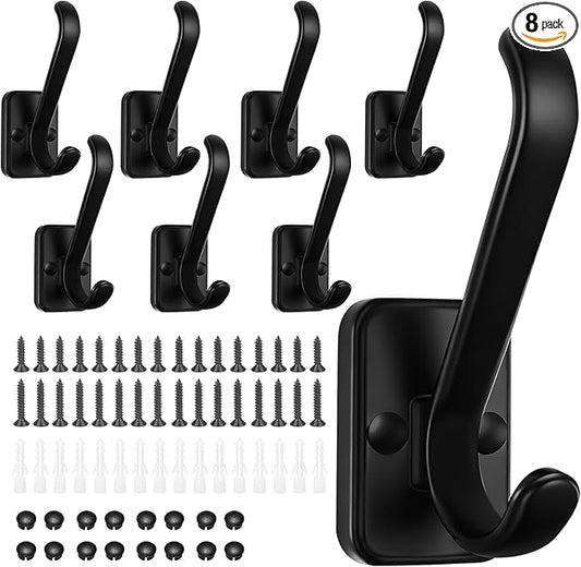 Coat Hooks Wall Mount Heavy Duty