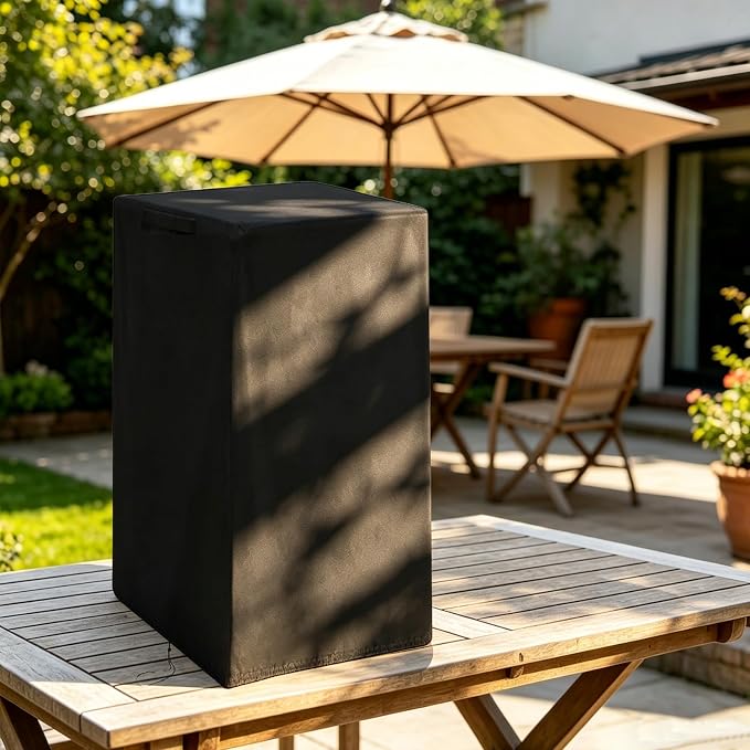 Smoker Cover Fit for Smokehouse Products Big Chief Electric Smoker, Heavy Duty Waterproof Outdoor Grill Electric Smoker Covers-12 D x 18" W x 25" H