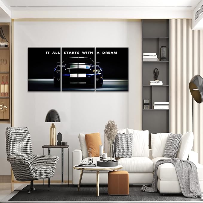 KAWAHONE Motivational Canvas Wall Art