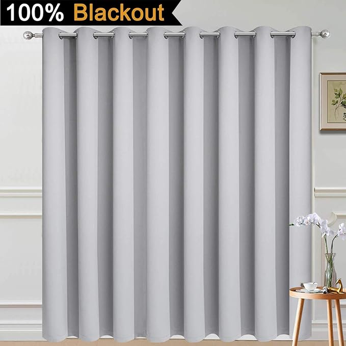 Yakamok Extra Wide 100% Blackout Curtains