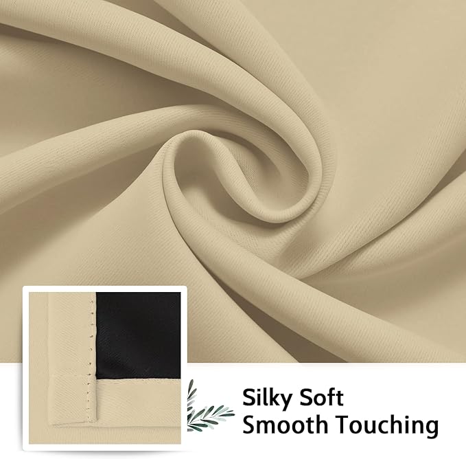 SimpleHome 100% Blackout Curtains