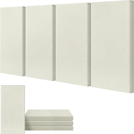 UMIACOUSTICS 4 PCS Acoustic Wall Panels, 2“ Thick 23.6" x 11.8" Fiberglass