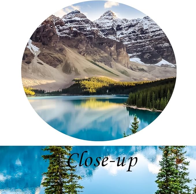 KREATIVE ARTS - 5 Pieces Canvas Prints Wall Art Canada Moraine Lake And Rocky
