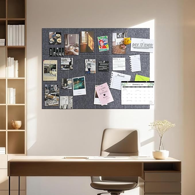 TSJOFFICE Large Cork Board for Wall