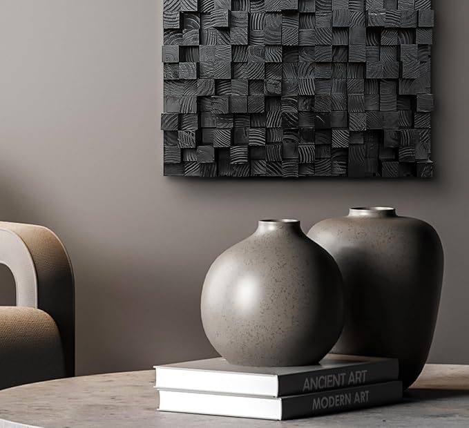 Lukelli 3D Wall Art, Sound diffusing panel, Studio Sound diffuser, Modern Wall