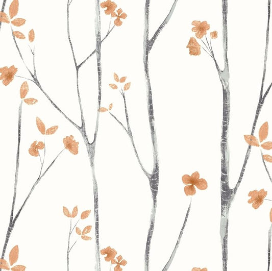 Timeet Peel and Stick Wallpaper Boho Floral Wallpaper Tree ContactPaper