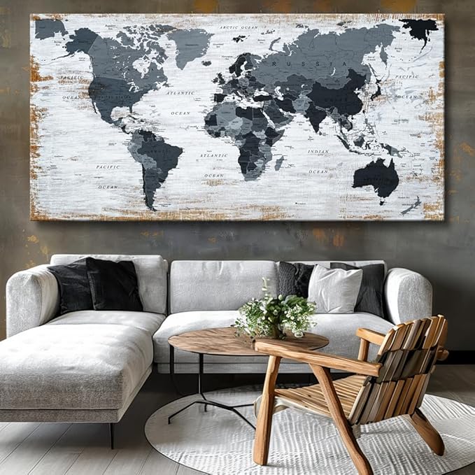 Canvas Wall Art Black Wall Decor Office Pictures