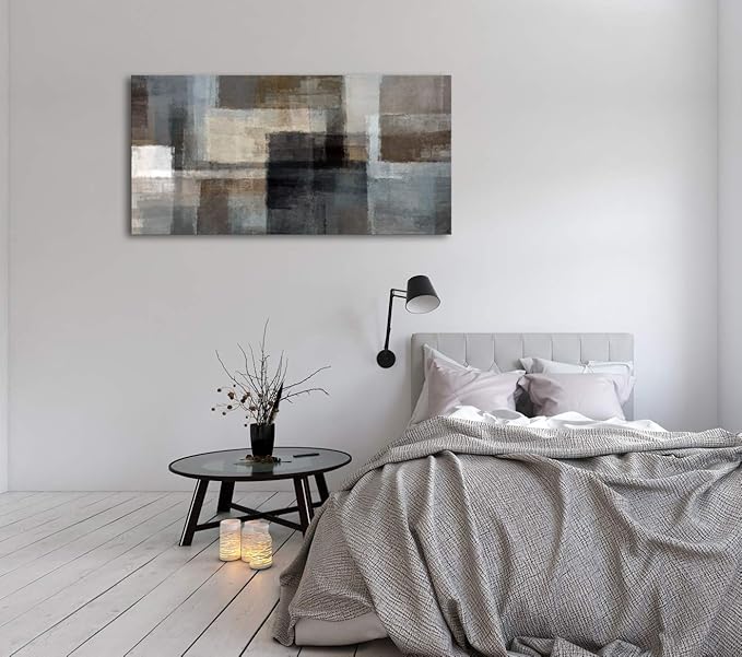 Cao Gen Decor Art A62462 Canvas Prints Abstract Wall Art Print Paintings Grey