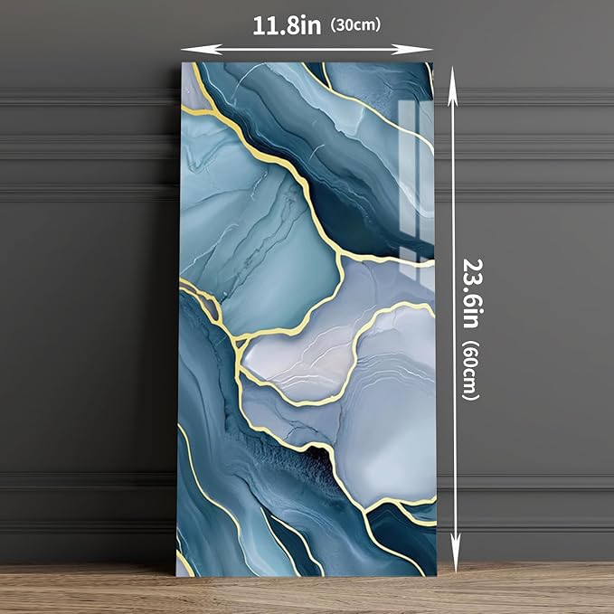 Haimin Wall Panels Peel and Stick 10 Pieces 23.6x11.8in Lightweight Backsplash