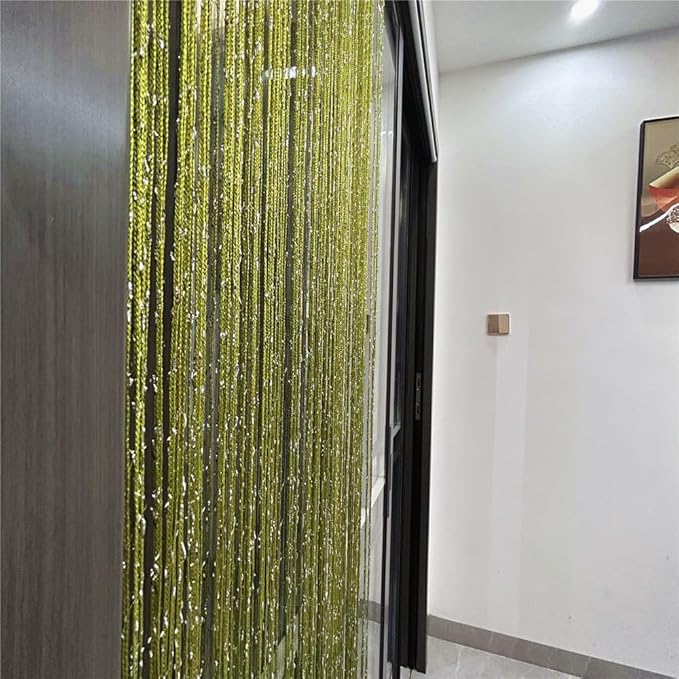 ave split Decorative Door String Curtain Wall Panel Fringe Window Room Divider