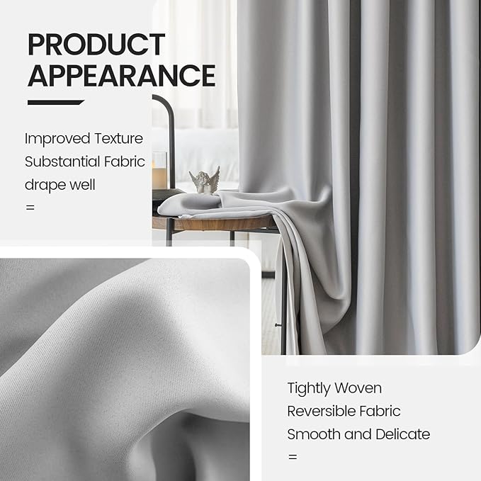 Room Divider Curtains for Ceiling Track System or Rod