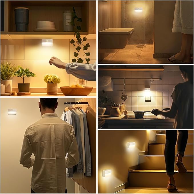 Guankai 3 Pack Motion Sensor Stair Light