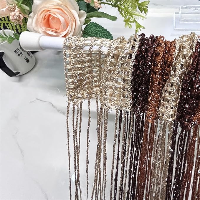 ave split Decorative Door String Curtain Wall Panel Fringe Window Room Divider