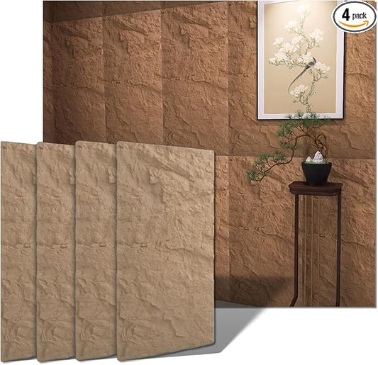 Stone 3D Wall Panels, 23.6"*47.2" Wall Paneling