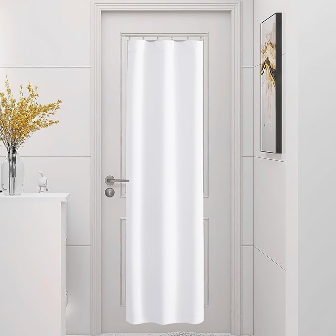 NICETOWN 1 Panel Room Darkening Door Curtains