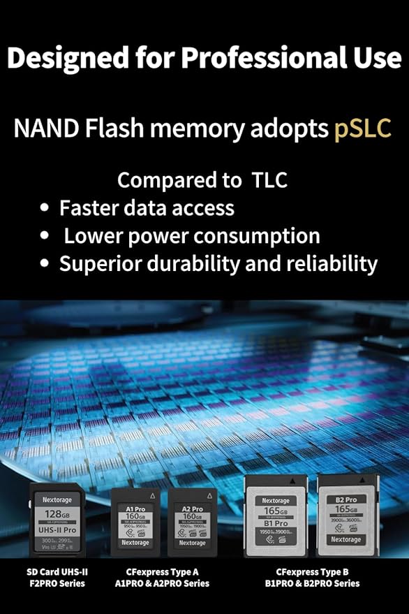 Nextorage Japan CFexpress Type A Card NX-A1PRO 640GB VPG 400 Ultra Fast Read 950MB/s Write 950MB/s