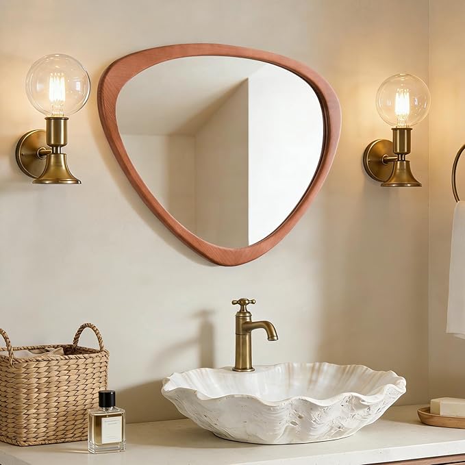 WallBeyond Asymmetrical Mirror, Irregular Wall Mirror