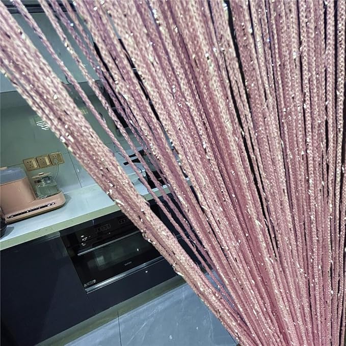 ave split Decorative Door String Curtain Wall Panel Fringe Window Room Divider