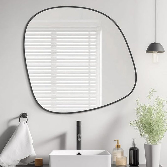 WallBeyond Asymmetrical Mirror, Irregular Wall Mirror, Wall Mirrors Decorative