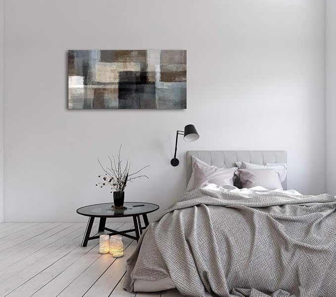 Cao Gen Decor Art A62450 Canvas Prints Abstract Wall Art Print Paintings Grey