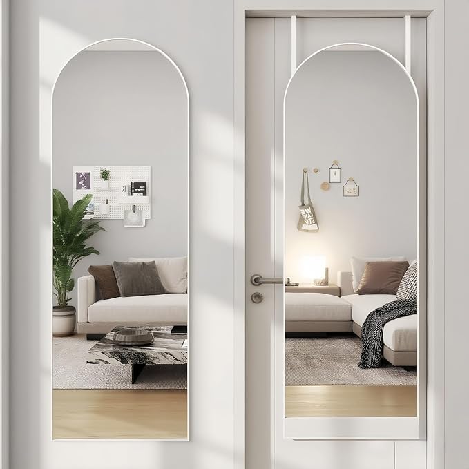 Door Mirror, Arched Full Length Mirror Over The Door, Wall Mirrors