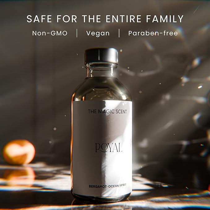 The Magic Scent Royal Hotel Diffuser Oil - Cold-Air & Ultrasonic Scented Oils for Diffuser Inspired by The Ritz Hotel, London - Essential Oils for Diffusers Aromatherapy (500 ml)